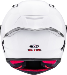 KYT R1R PLAIN WHITE ECE 22.06 - Img 6