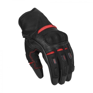 Manusi scurte piele textil SECA AXIS MESH II RED - Img 3