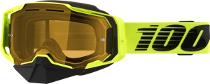 Ochelari moto offroad 100% Armega Snow cu lentila galbena - Img 3