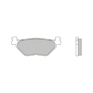 Placute de frana BREMBO 07YA39SP