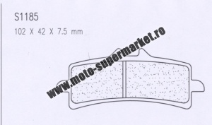 Placute de frana Carbone Lorraine 1185 A3+