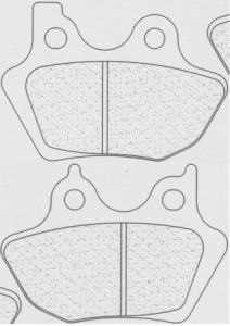 Placute de frana Carbone Lorraine 2958 A3+