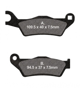 Placute de frana EBC SFA732
