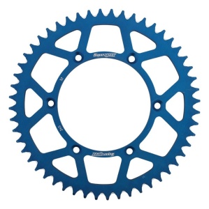 Rear ALU sprocket SUPERSPROX RAL-245:52-BLU Albastru 52T, 520