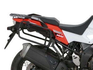 Set complet de cutii de aluminiu SHAD TERRA NEGRU, 37L cutie centrala si 36L / 36L cutii laterale, incluzand kit montaj si placa SHAD SUZUKI DL 1000 V-Strom/ DL 1050 V-Strom - Img 18