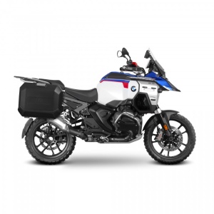 Set complet de cutii laterale de aluminiu, SHAD TERRA, 36L / 47L, incluzand kit de montaj SHAD BMW R 1300 GS Adventure - Img 1