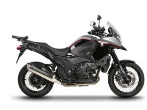 Set of SHAD TERRA TR40 adventure saddlebags and SHAD TERRA aluminium top case TR55 PURE BLACK, including mounting kit SHAD HONDA CRF 1000L AFRICA TWIN - Img 7