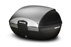 Topcase moto SHAD SH45 Argintiu