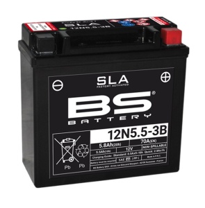 Baterie activata din fabrica BS-BATTERY 12N5.5-3B (FA) SLA