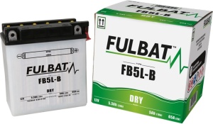 Baterie conventionala FULBAT FB5L-B (YB5L-B) include electrolit - Img 2