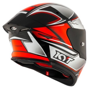Casca integrala KYT TT-REVO TOURIST RED FLUO - Img 3