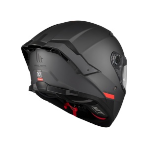 Casca integrala MT Thunder 4 SV A12 gri mat (ochelari soare integrati) - Img 6