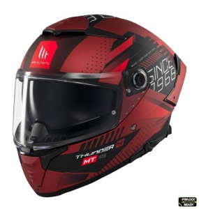 Casca integrala MT Thunder 4 SV Luminence D5 rosu mat