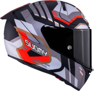 Casca integrala SUOMY SR-GP EVO INFRARED GREY/RED/BLK ECE 22.06 - Img 4