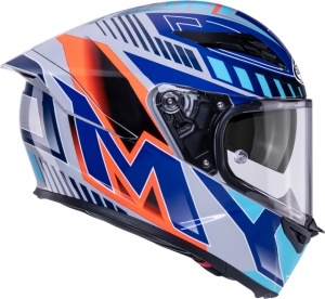 Casca integrala SUOMY STELLAR 2 DEEPSPACE MATT GREY/BLUE ECE 22.06 - Img 4