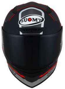 Casca integrala SUOMY TRACK-1 NINETY SEVEN GUN METAL RED ECE 22.06 - Img 2
