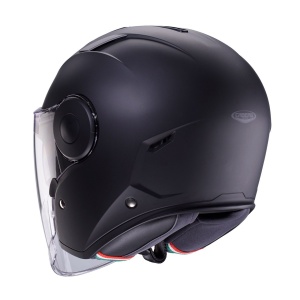 Casca open face (jet) Caberg model Soho SV 17 negru mat - Img 5