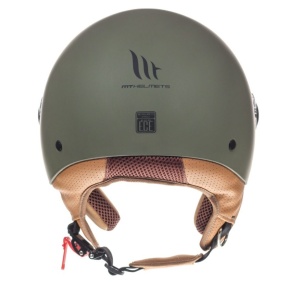 Casca open face motociclete MT Street S A6 verde mat - omologare noua ECE 22.06 - Img 3