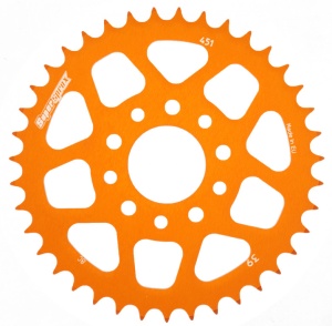 Foaie spate ALU SUPERSPROX RAL-451:39-ORG portocaliu 39T, 415