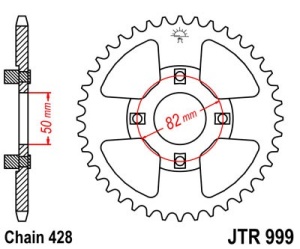 Foaie spate JT JTR 999-45 45T, 428 - Img 2