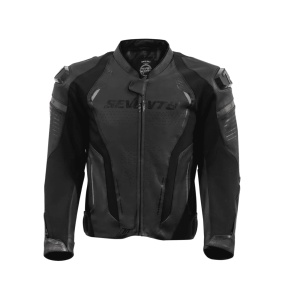 Geaca din piele Racing Seventy SD-JL24 Negru - Img 5