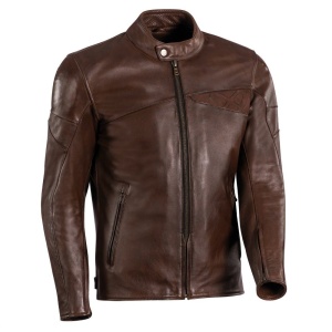 Geaca (jacheta) motociclete barbati piele Urban/Heritage Ixon All season model Cranky MS culoare: maro