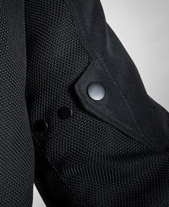 Geaca (jacheta) motociclete barbati Racing/Roadster Ixon vara model Fresh MS culoare: negru - tip croi: Slim Fit - Img 3