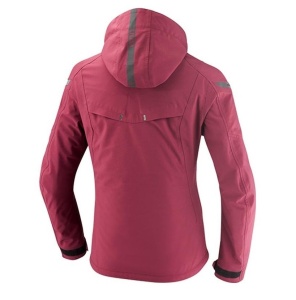Geaca (jacheta) motociclete femei Touring/Adventure/Urban Ixon All season model Burning LS culoare: burgundy (visiniu) (geaca laminata; waterproof si pe exterior) - Img 2