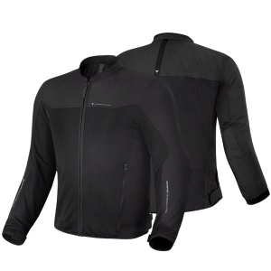 Geaca moto de vara SHIMA OPENAIR BLACK - Img 3