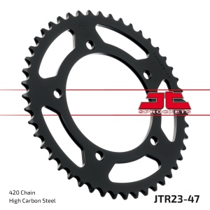 Kit de lant D.I.D Chain - Argintiu chain 420 D, Non-sealed, CHK front sprocket JT, CHK rear sprocket JT pentru APRILIA RS 50 1999-2005 - Img 6