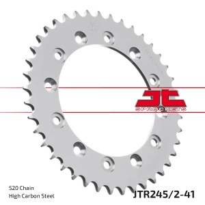 Kit de lant D.I.D Chain - Argintiu chain 520 ZVM-X, X-ring (X, NX, QX, XS), CHK front sprocket SUPERSPROX, CHK rear sprocket JT pentru HONDA XL 600 R 1983-1987 - Img 6