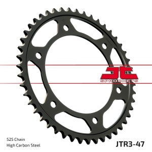 Kit de lant D.I.D Chain - Argintiu chain 525 VX, X-ring (X, NX, QX, XS), CHK front sprocket JT CHK rubber cushioned, CHK rear sprocket JT pentru BMW F 800 R 2019-2020 - Img 7
