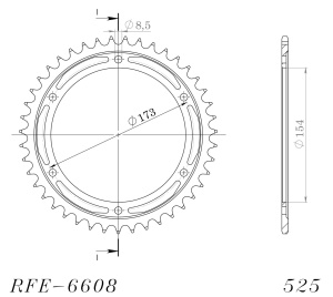 Kit de lant D.I.D Chain - Argintiu chain 525 ZVM-X, X-ring (X, NX, QX, XS), CHK front sprocket JT CHK rubber cushioned, CHK rear sprocket SUPERSPROX pentru APRILIA RST 1000 Futura 2001-2004 - Img 6