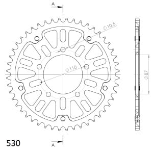 Kit de lant D.I.D Chain - Argintiu lant 530 ZVM-X, X-Ring, pinion fata JT cauciucat, foaie spate SUPERSPROX STEALTH pentru SUZUKI GSX 600 F 1998-2006 - Img 5