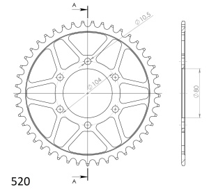 Kit de lant D.I.D Chain - Auriu chain 520 ZVM-X, X-ring (X, NX, QX, XS), CHK front sprocket JT CHK rubber cushioned, CHK rear sprocket SUPERSPROX pentru KAWASAKI Vulcan S 650 2015-2024 - Img 5