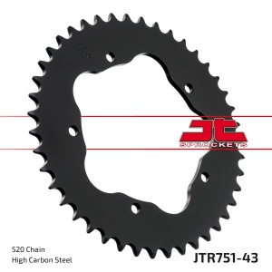 Kit de lant D.I.D Chain - Auriu chain 520 ZVM-X, X-ring (X, NX, QX, XS), CHK front sprocket JT CHK rubber cushioned, CHK rear sprocket JT pentru DUCATI Hypermotard 950 / SP 2019-2024 - Img 6