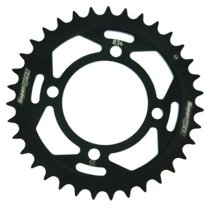 Kit de lant EK - Argintiu chain 420 DEH, Non-sealed, CHK front sprocket SUPERSPROX, CHK rear sprocket SUPERSPROX pentru YAMAHA TT-R 110 E 2008-2025 - Img 4