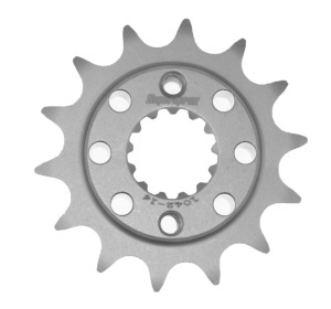 Kit de lant EK - Argintiu chain 520 H, Non-sealed, CHK front sprocket SUPERSPROX, CHK rear sprocket SUPERSPROX pentru ATV ARCTIC CAT DVX 250 2006-2008 - Img 2