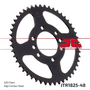 Kit de lant EK - Argintiu chain 520 SRX, X-ring (X, NX, QX, XS), CHK front sprocket SUPERSPROX, CHK rear sprocket JT pentru SUZUKI DR 750 Big 1988 - Img 6