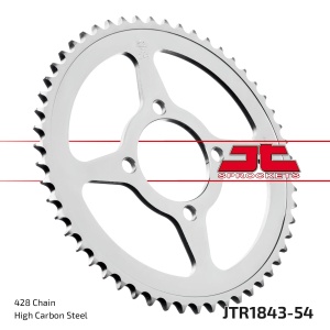 Kit de lant EK - Argintiu lant 428 SRO, O-ring, pinion fata JT, foaie spate JT pentru YAMAHA TT-R 125 2000-2010 - Img 6