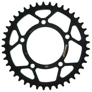 Kit de lant EK - Auriu chain 530 ZVX, X-ring (X, NX, QX, XS), CHK front sprocket JT CHK rubber cushioned, CHK rear sprocket SUPERSPROX pentru KAWASAKI ZZR 1400 2015-2020 - Img 4