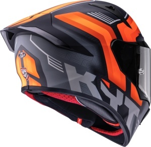 KYT R1R CARBON ACCELERATOR MATT ORANGE - Img 5