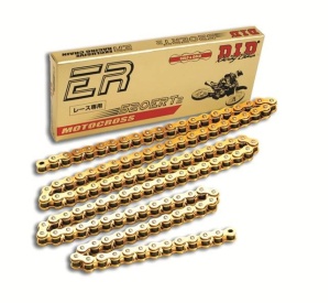 Lant de curse pentru motocross D.I.D Chain 520ER-T3 SDH 120 zale Gold/Gold