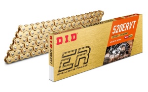 Lant de curse pt. enduro D.I.D Chain 520ERVT 1920 zale Gold/Gold