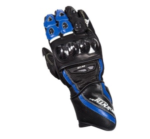 Manusi barbati racing vara Seventy model SD-R2 negru/albastru - Img 2