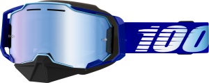 Ochelari moto offroad 100% Armega Snow cu lentila iridium - Img 2