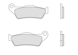 Placute de frana BREMBO 07001 CC SCOOTER
