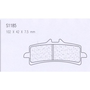 Placute de frana Carbone Lorraine 1185 XBK5