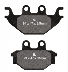 Placute de frana EBC SFAC377