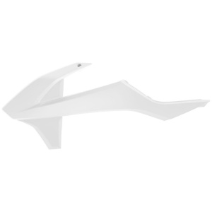 Radiator scoops POLISPORT 8417800002 (pereche) Alb